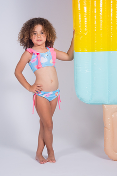 Bikini Origami Flotadores Fluor - comprar online