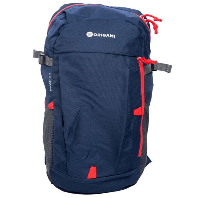 Mochila Origami Maui Navy Red 20 lts