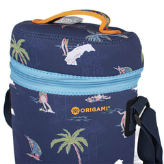 Imagen de Bolso Matero Origami Neoprene Hawaiano