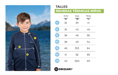 Remera Origami Niños Termica - Origami Company - Artículos para tu Bienestar