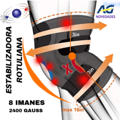 Rodillera Ortopedica Neoprene Magnetica Meniscos Agnovedades en internet