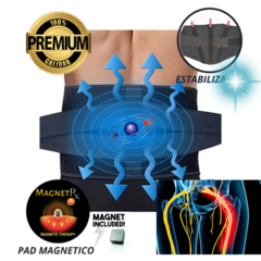 Imagen de Faja LUMBAR Biomagnetica Térmica Agnovedades