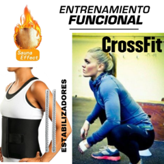 Faja Termica Lumbar Crossfit Neoprene Ballenada Agnovedades - AGNOVEDADES