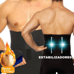 Faja Termica Lumbar Crossfit Neoprene Ballenada Agnovedades