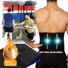 Faja Termica Lumbar Crossfit Neoprene Ballenada Agnovedades - tienda online