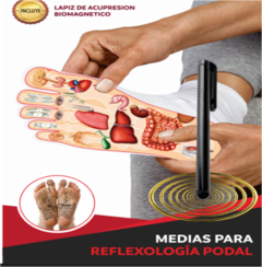 Medias de Reflexología Podal Acupresion Magnetos AGNOVEDADES - comprar online