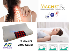 Almohada Magnetica Cervical Dolor De Cuello 2en1 Agnovedades - tienda online