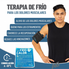 Gel frío y calor para rodilla o codo. B053B1 - Bolsas y geles frío