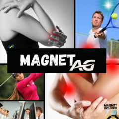 Codera Neoprene Tendinitis Magnetica Ajustable Agnovedades - comprar online