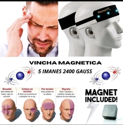 Vincha Magnética Migraña Cefalea Dolor De Cabeza Agnovedades