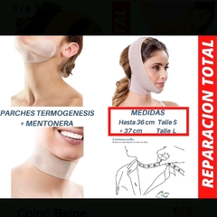 Faja Facial Mentonera Lipo Lifting Reparador Gel Agnovedades - AGNOVEDADES