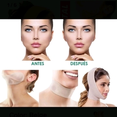 Faja Facial Mentonera Lipo Lifting Reparador Gel Agnovedades - tienda online