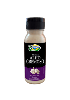 Molho de Alho Cremoso Brasileiríssimo 180 ml