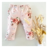 Leggings de frisa - Romantic Flowers - Pink