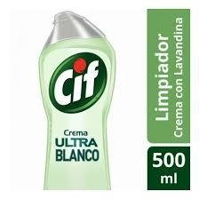 CIF CREMA ULTRA BLANCO CON LAVANDINA 750GR