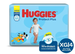 Huggies Protect Plus Pack Ahorro - Pañalera y Perfumería Lupo