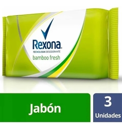 REXONA - JABON 90GR x3U - comprar online