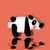 Mini sonajero panda