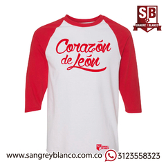 Imagen de Camiseta 3/4s Santa Fe Roja