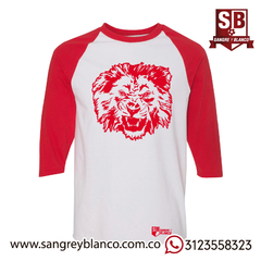 Camiseta 3/4s Santa Fe Roja - comprar online