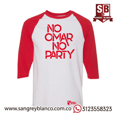 Camiseta 3/4s Santa Fe Roja - Sangre y Blanco