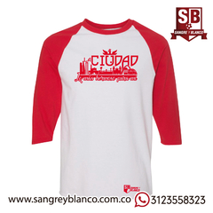 Imagen de Camiseta 3/4s Santa Fe Roja