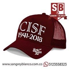 Gorra CISF 1941-2018 - Sangre y Blanco
