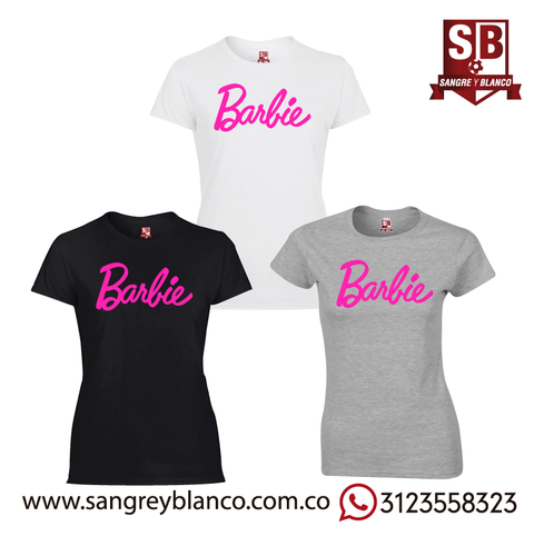 Resultados de la busqueda: Camiseta Barbie Logo