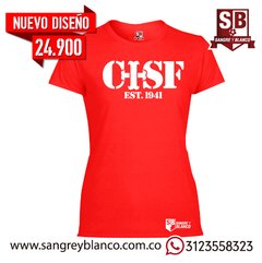 Camiseta C+SF 1941 - Sangre y Blanco