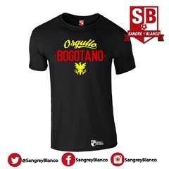Camiseta Hombre Orgullo Bogotano - Sangre y Blanco