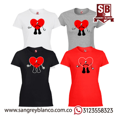 Camiseta Corazón Bad Bunny - comprar online
