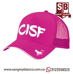 Gorra Fucsia con Línea en internet