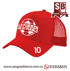 Gorra Roja - Sangre y Blanco