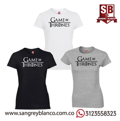 Camiseta Logo Game Of Thrones en internet