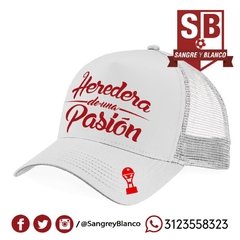 GORRA HEREDERA DE UNA PASIÓN en internet