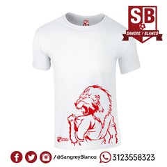 Camiseta Hombre León Sangre Y Blanco - tienda online