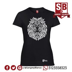 Imagen de Camiseta/Esqueleto Mujer León Tribal