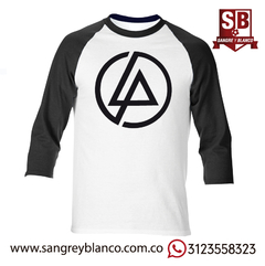 Camiseta 3/4s Linkin Park Logo