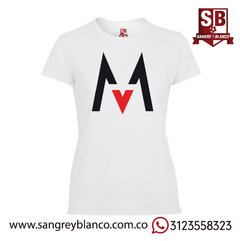 Camiseta M - Sangre y Blanco