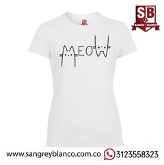 Camiseta Meow - comprar online