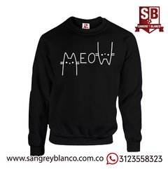 Saco Meow - Sangre y Blanco