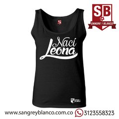 Imagen de Camiseta/Esqueleto Mujer Nací Leona