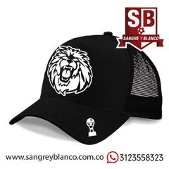 Gorra Negra - Sangre y Blanco