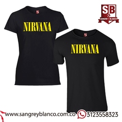 Camiseta Nirvana Letras