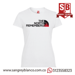 Camiseta North Remembers - Sangre y Blanco