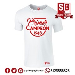 Camiseta Hombre Primer Campeón en internet