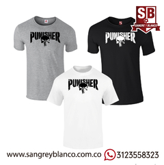 Camiseta Punisher Letras