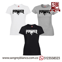 Camiseta Punisher Letras - comprar online