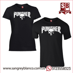 Camiseta Punisher Letras en internet