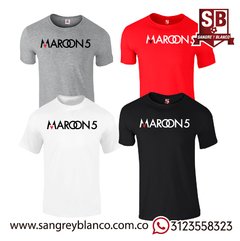 Camiseta Maroon 5 Logo en internet